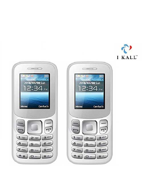IKALL K16 1.8 inch Phone Combo (White)