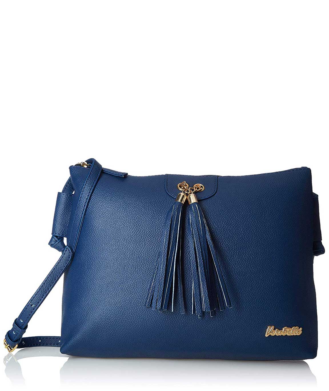 Verobelle Women`s Sling Bag (Blue)