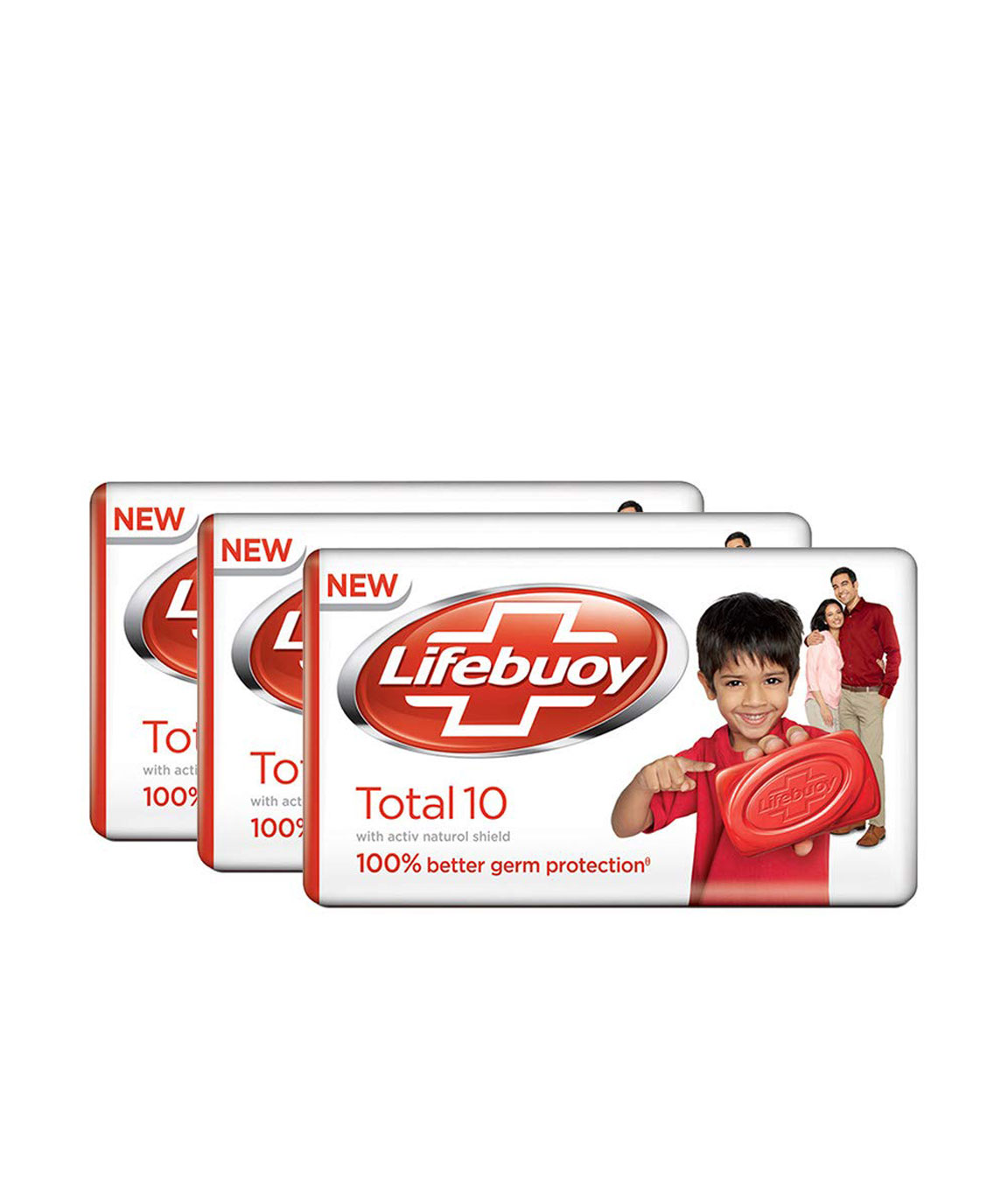 Lifebuoy Total 10 Soap Bar, 3x100gm