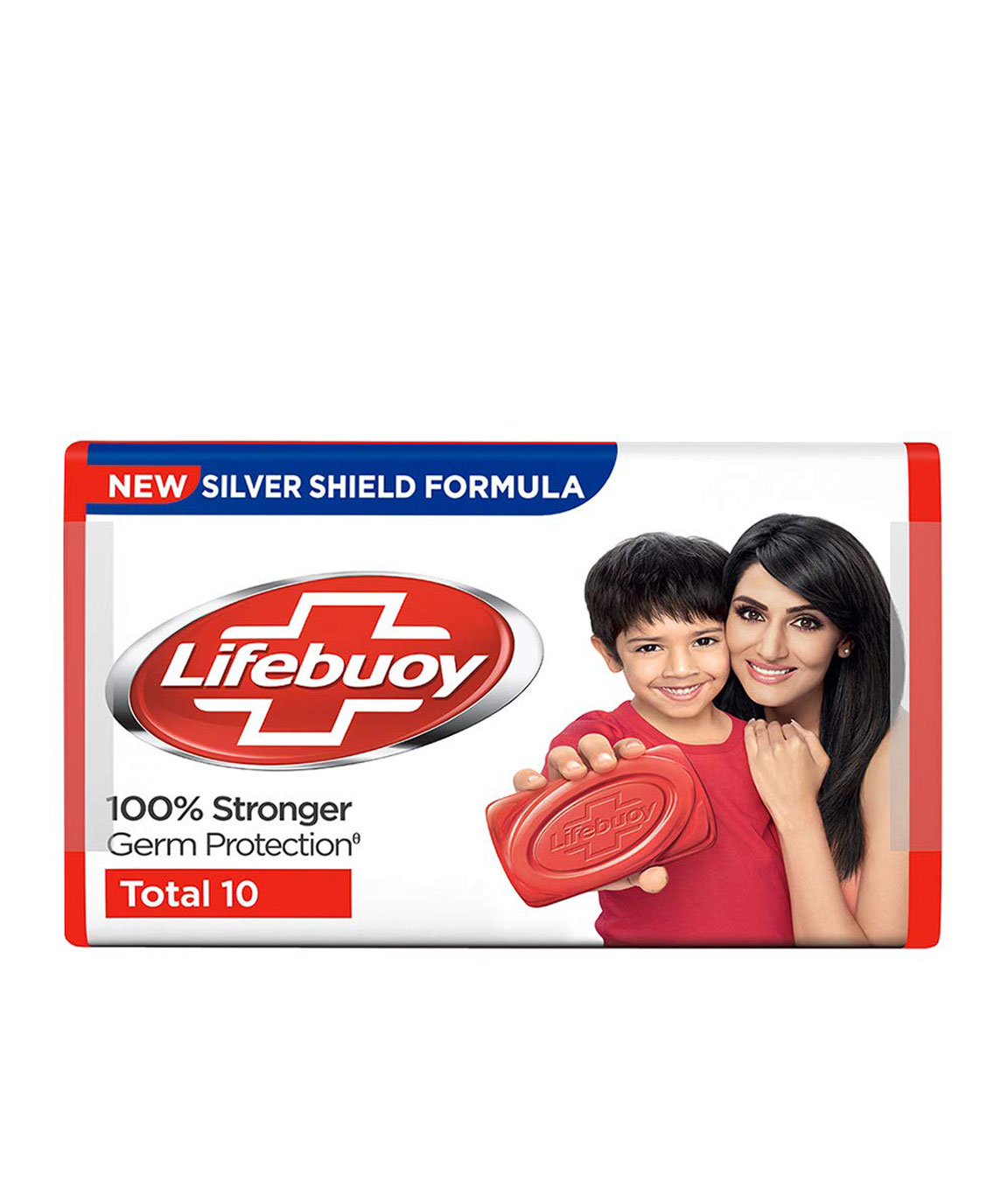 Lifebuoy Total 10 Soap, 125 gm (Pack of 4) with (Pack of 4)