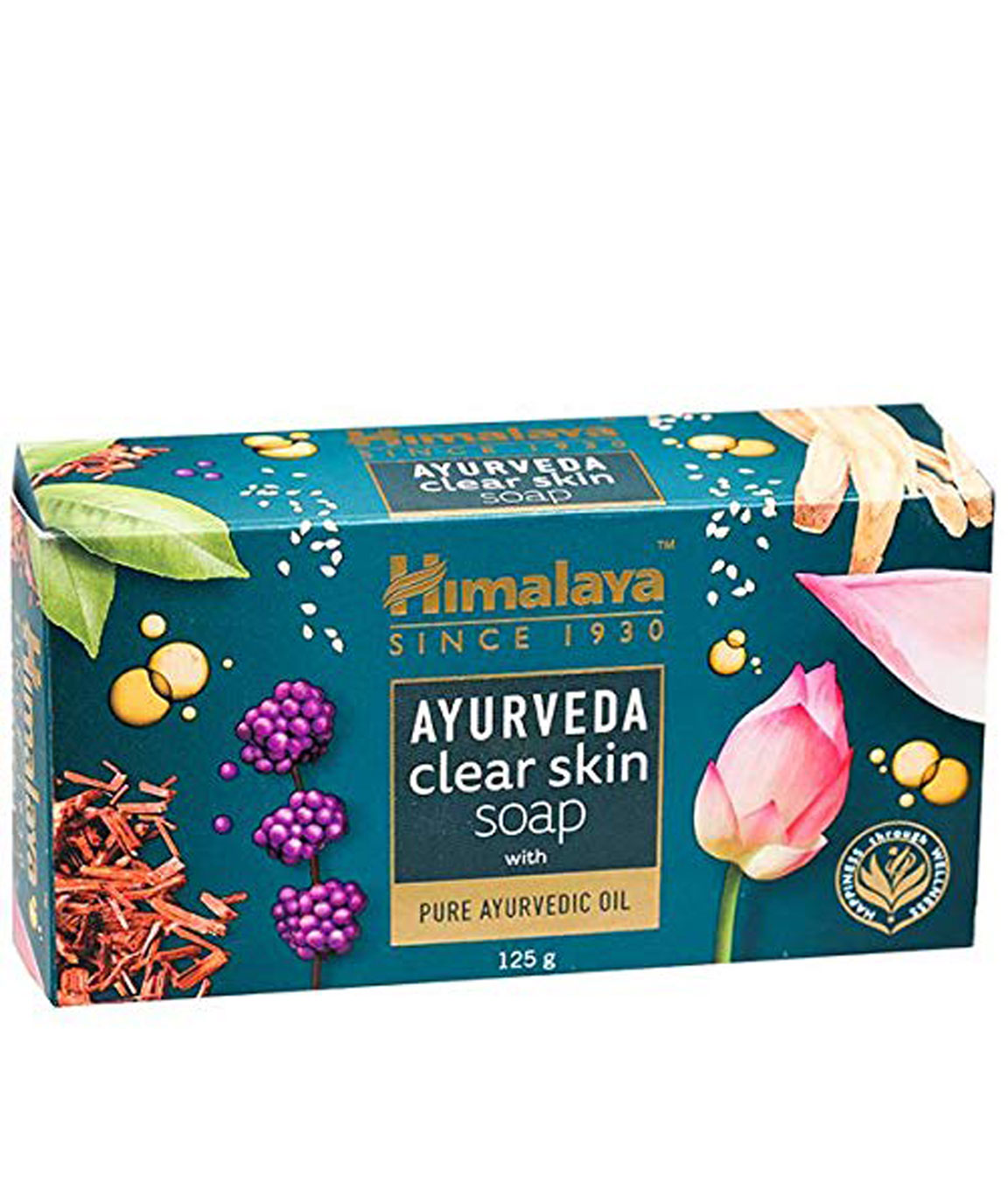 Himalaya Ayurveda Clear Skin Soap India, 125 gm