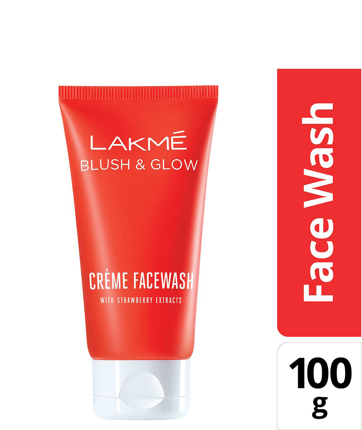 Lakme Strawberry Creme Face Wash, 100gm
