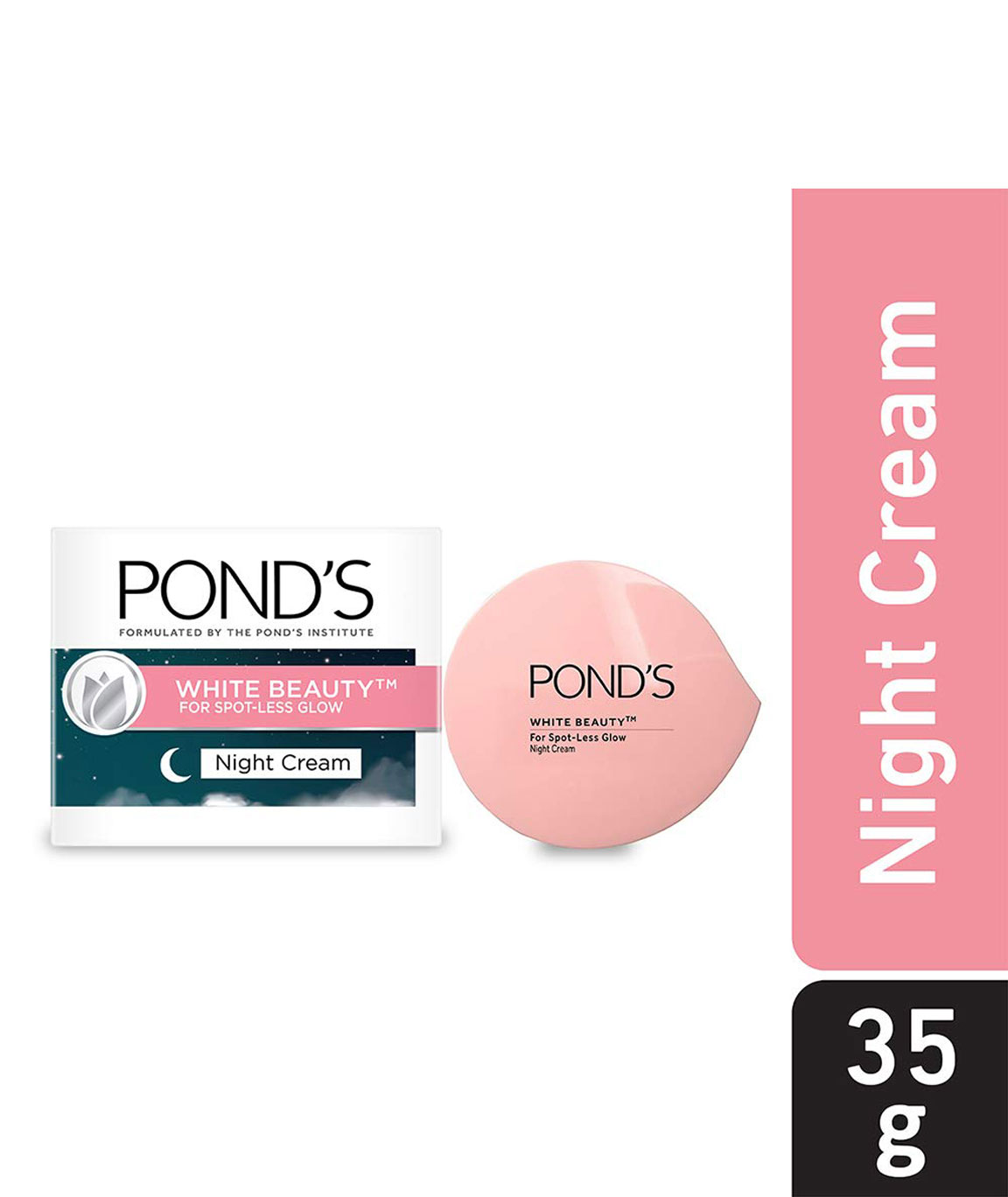 PONDS White Beauty Night Cream, 35 gm