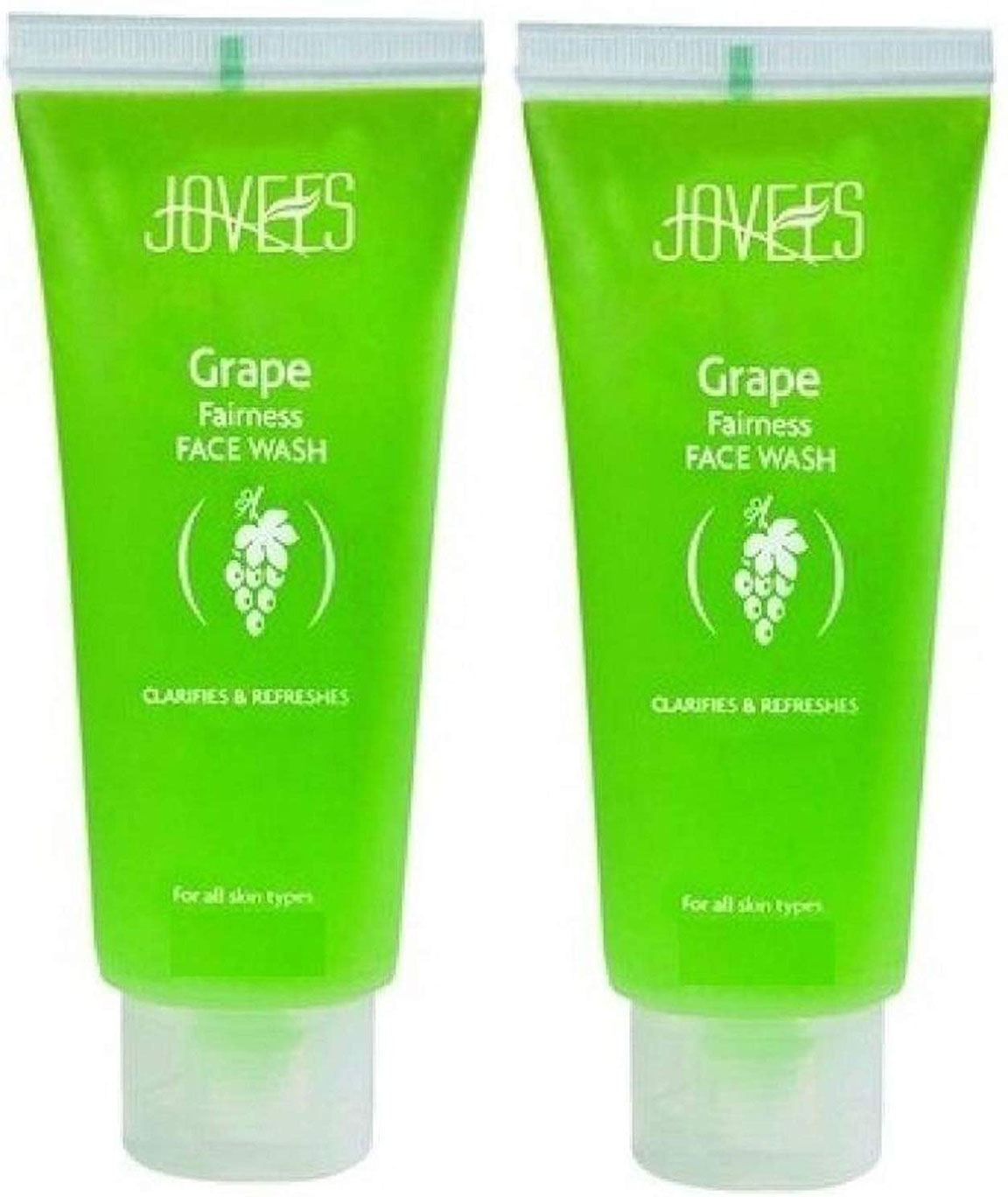 Jovees Clarifying Fairness with Grape - (Pack of 2) Face Wash (200 ml)