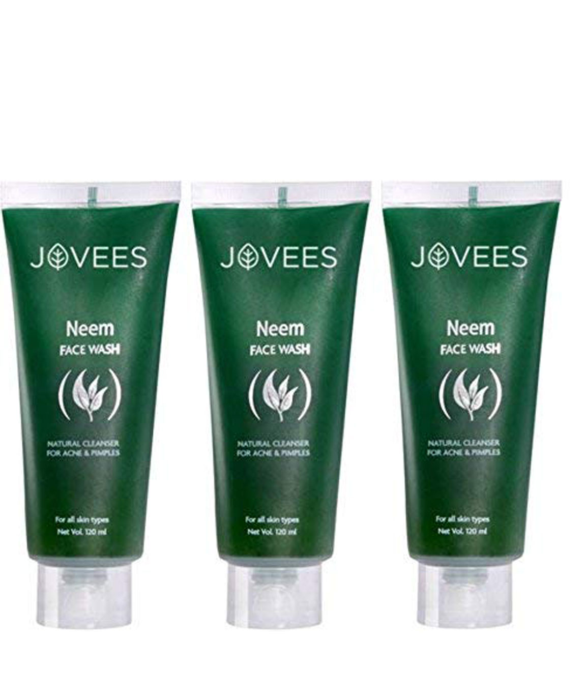 Jovees Neem Face wash 120 ml (pack of 3)