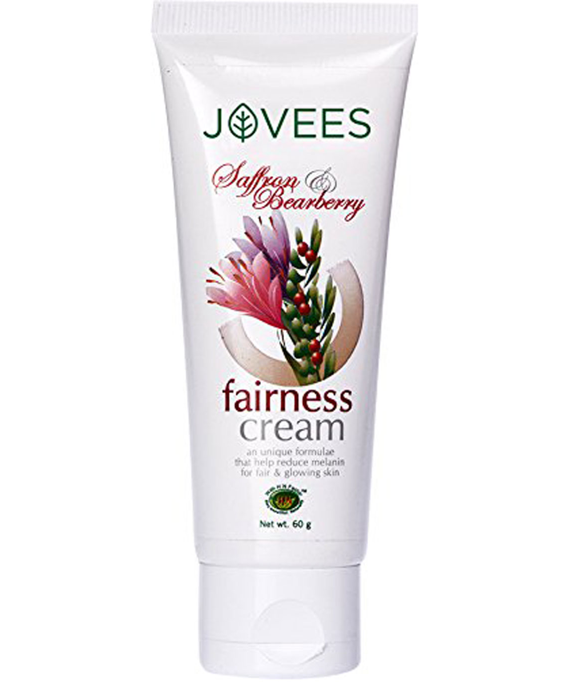 Jovees Saffron Bearberry Fairness Cream, 60gm