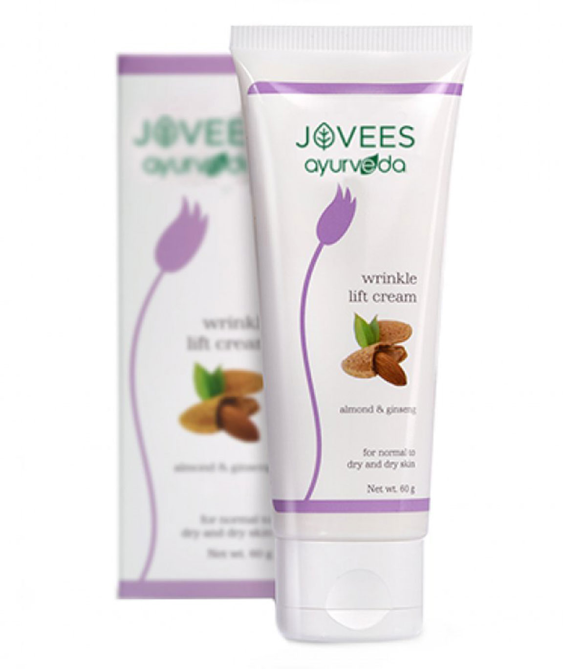 Jovees Almond and Ginseng Wrinkle Lift Cream, 60 gm, 2 Lot