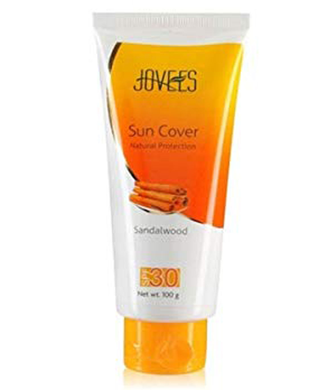 Jovees Sandalwood Suncover Natural Protection SPF 30, 100gm
