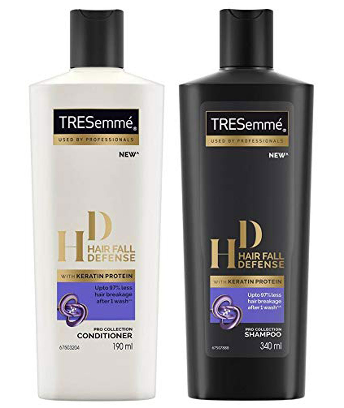 TRESemme Hair Fall Defense Conditioner, 190ml & TRESemme Hair Fall Defense Shampoo, 340ml