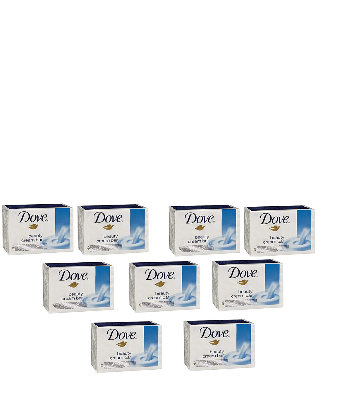 Dove Beauty Cream Bar soap 100gm (Pack of 9)