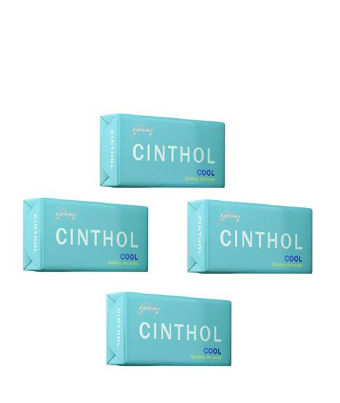 Cinthol Cool Soap, 125gm (Pack of 4)