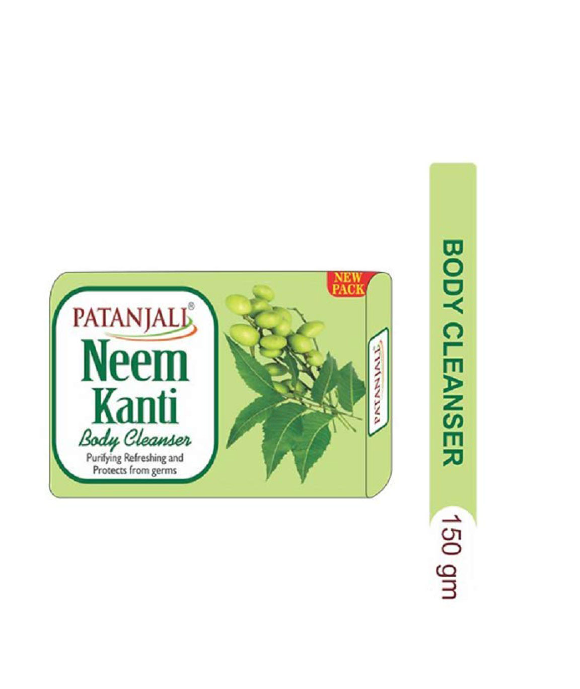 Patanjali Neem Kanti Body Cleanser Soap 100gm - Pack of 4