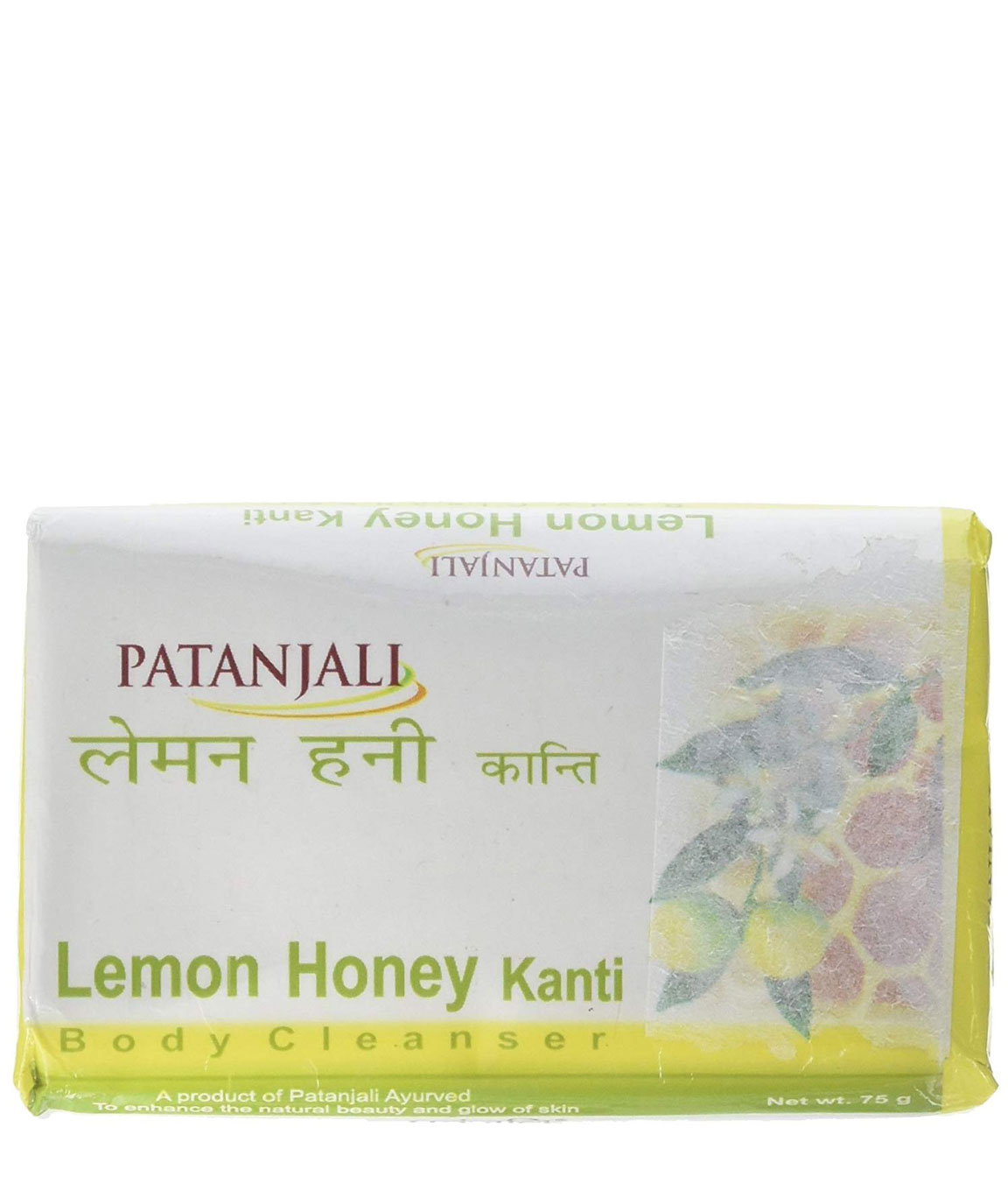 Patanjali Lemon Honey Kanti Body Cleanser, 75gm