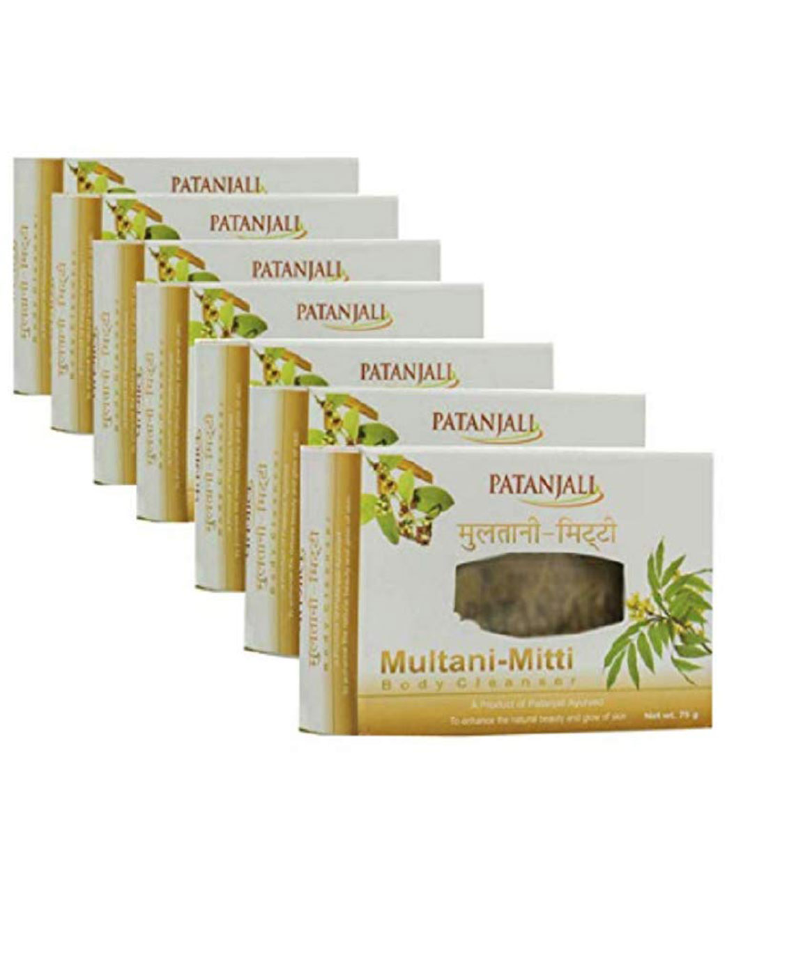 Patanjali Multani Mitti Soap - Pack of 7