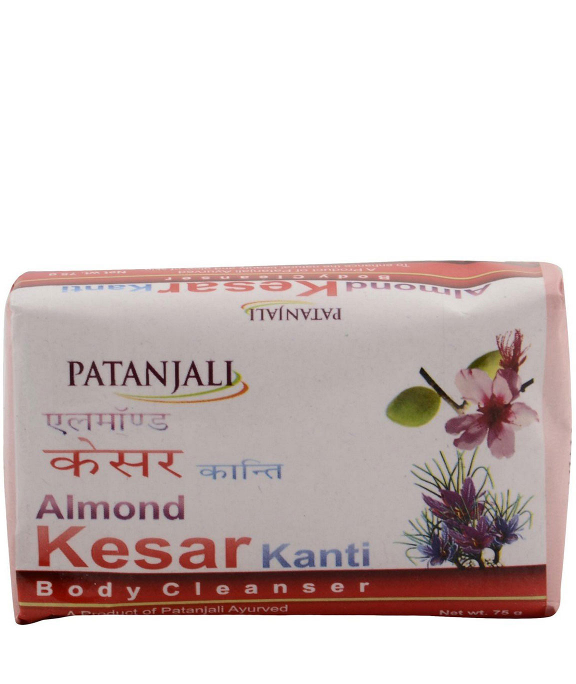 Patanjali Almond Kesar Kanti Body Cleanser, 75gm
