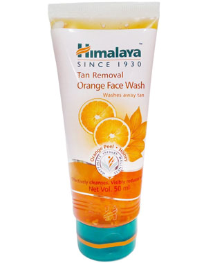 Himalaya Tan Removal Orange Face Wash, 50ml
