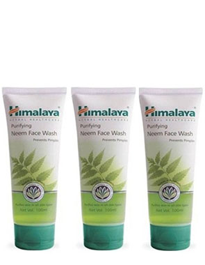 himalaya neem face wash 150ml (Pack of 3)