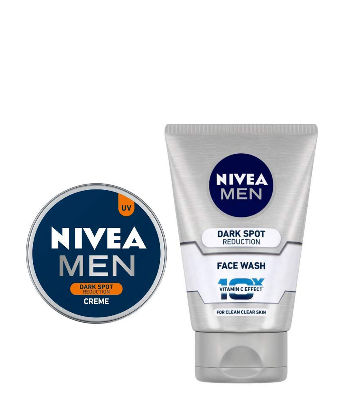 NIVEA MEN Cream, Dark Spot Reduction, 30ml and NIVEA MEN Face Wash, Dark Spot Reduction, 100ml