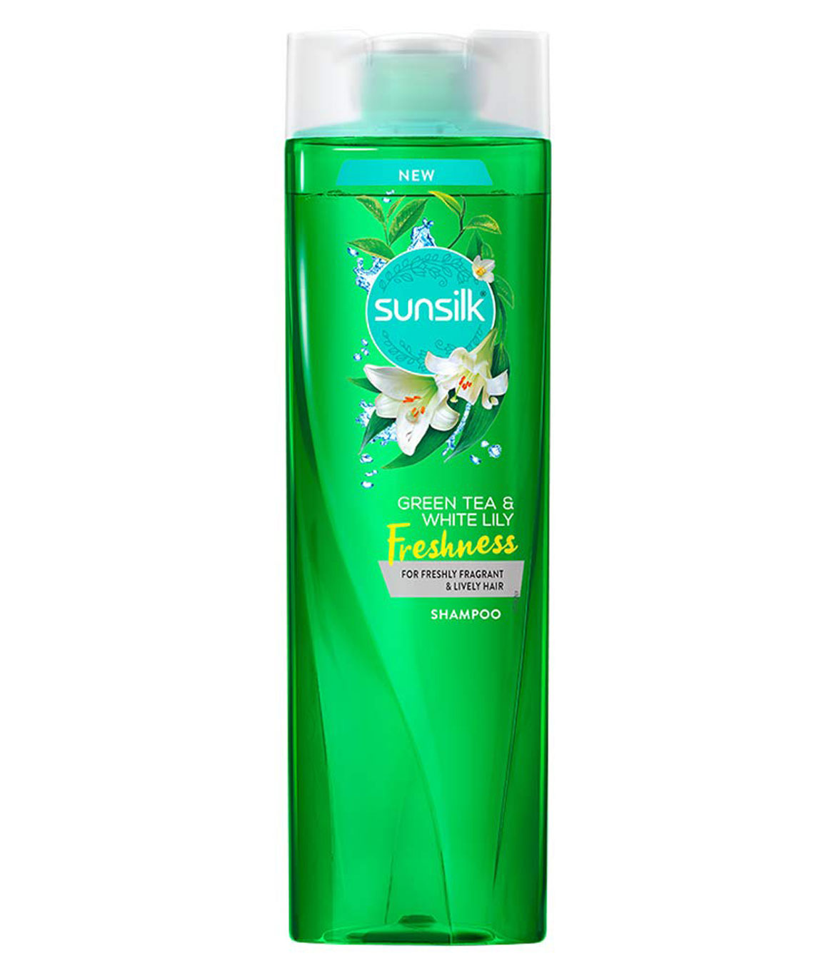Sunsilk Green Tea & White Lily Shampoo, 370 ml