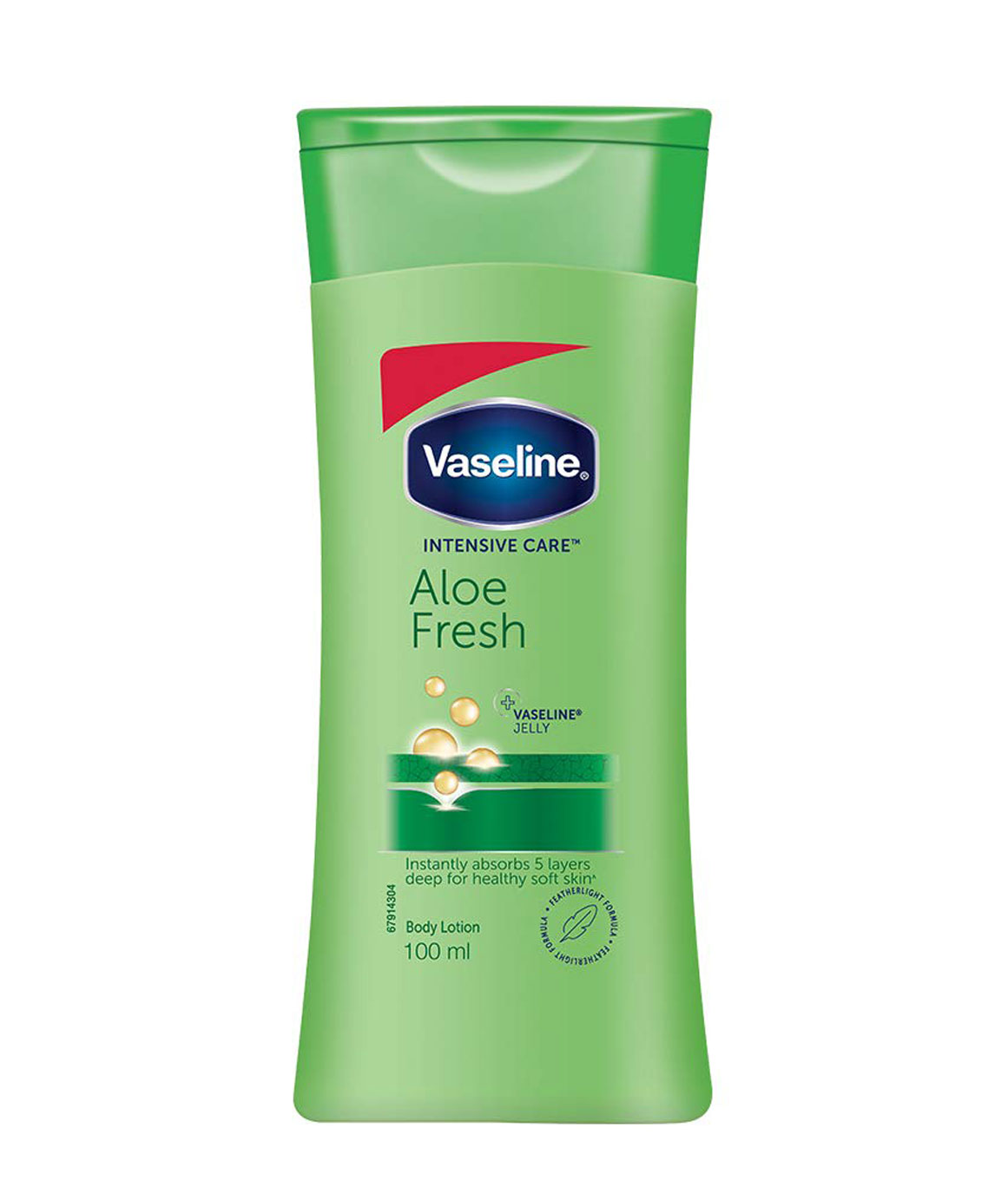 Vaseline Intensive Care Aloe Fresh Body Lotion, 100 ml