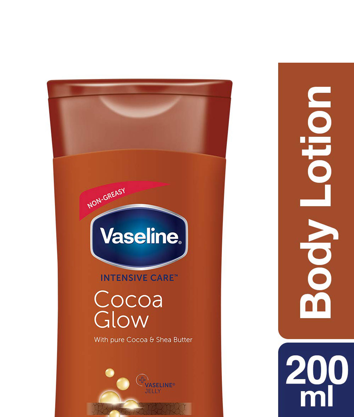 Vaseline Intensive Care Cocoa Glow Body Lotion, 200 ml
