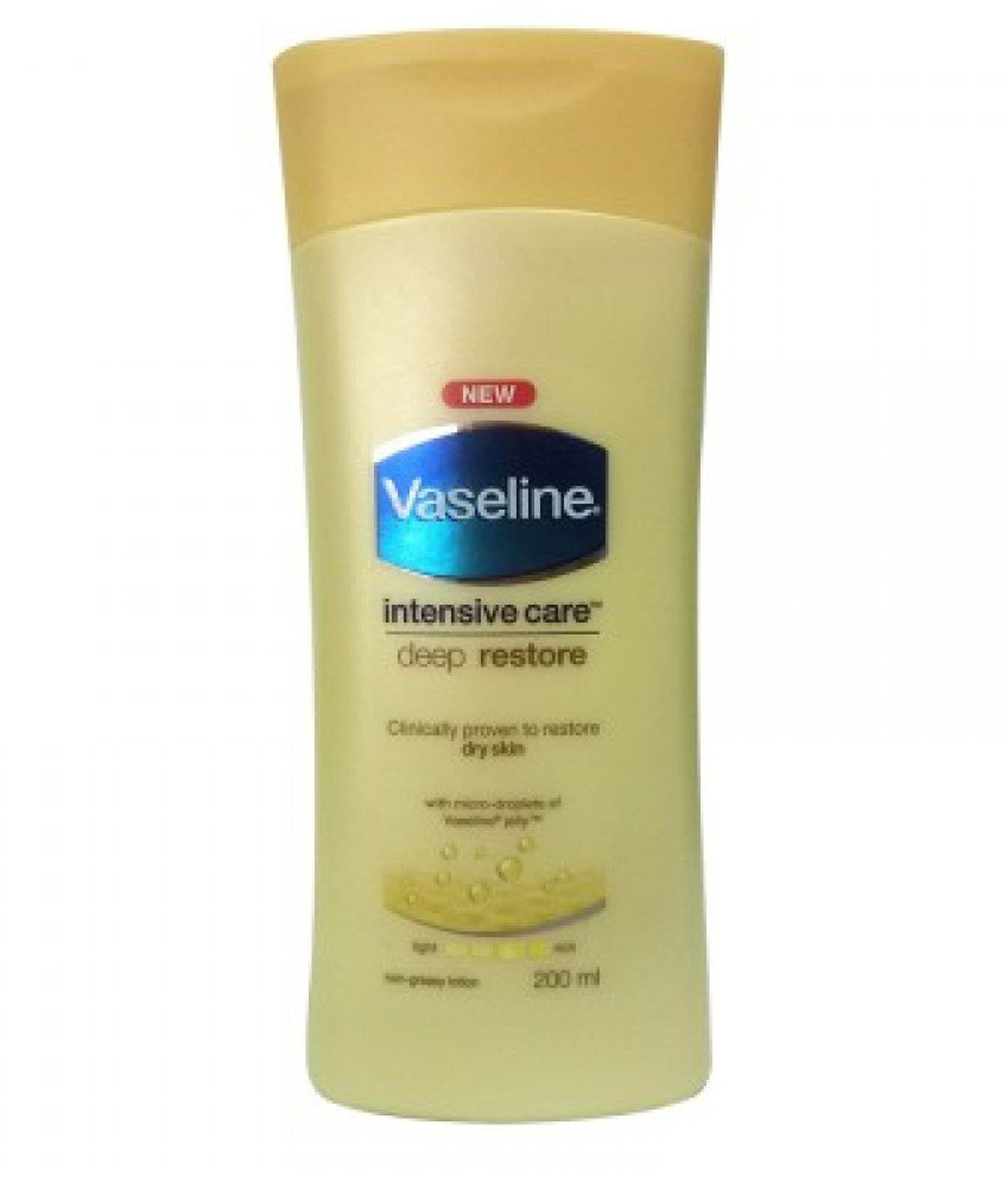 Vaseline Intensive Care Deep Restore (200ml) (Pack of 3)