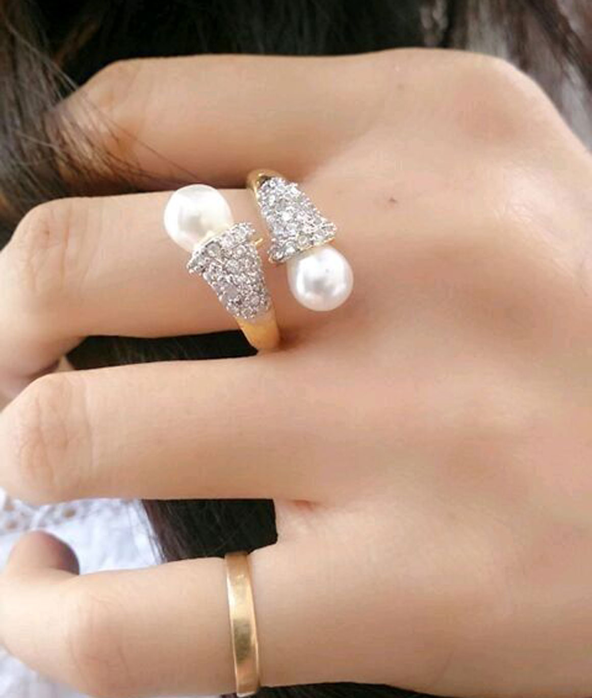 Trendy Designer Alloy Ring