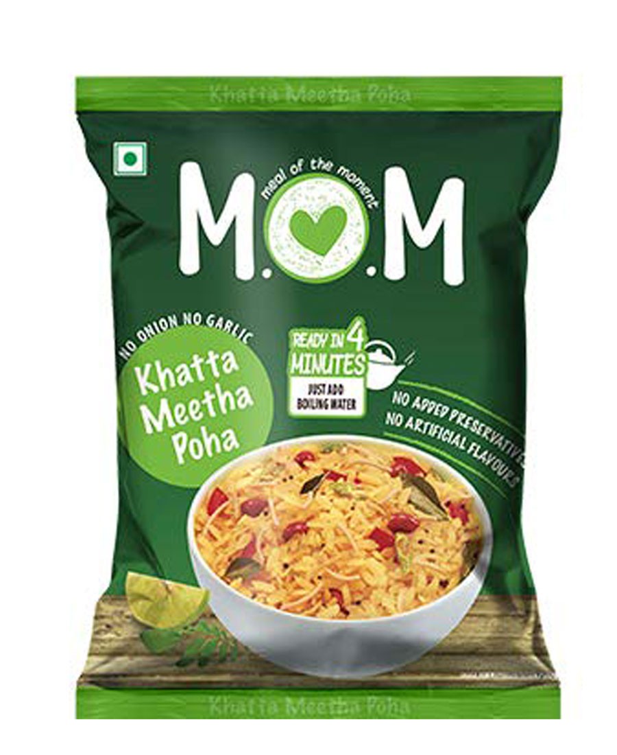 Moms Khatta Meetha Poha Pouch 80gm