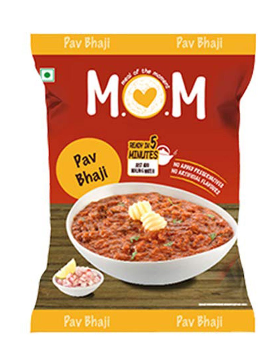 Moms Pav Bhaji Pouch 75gm