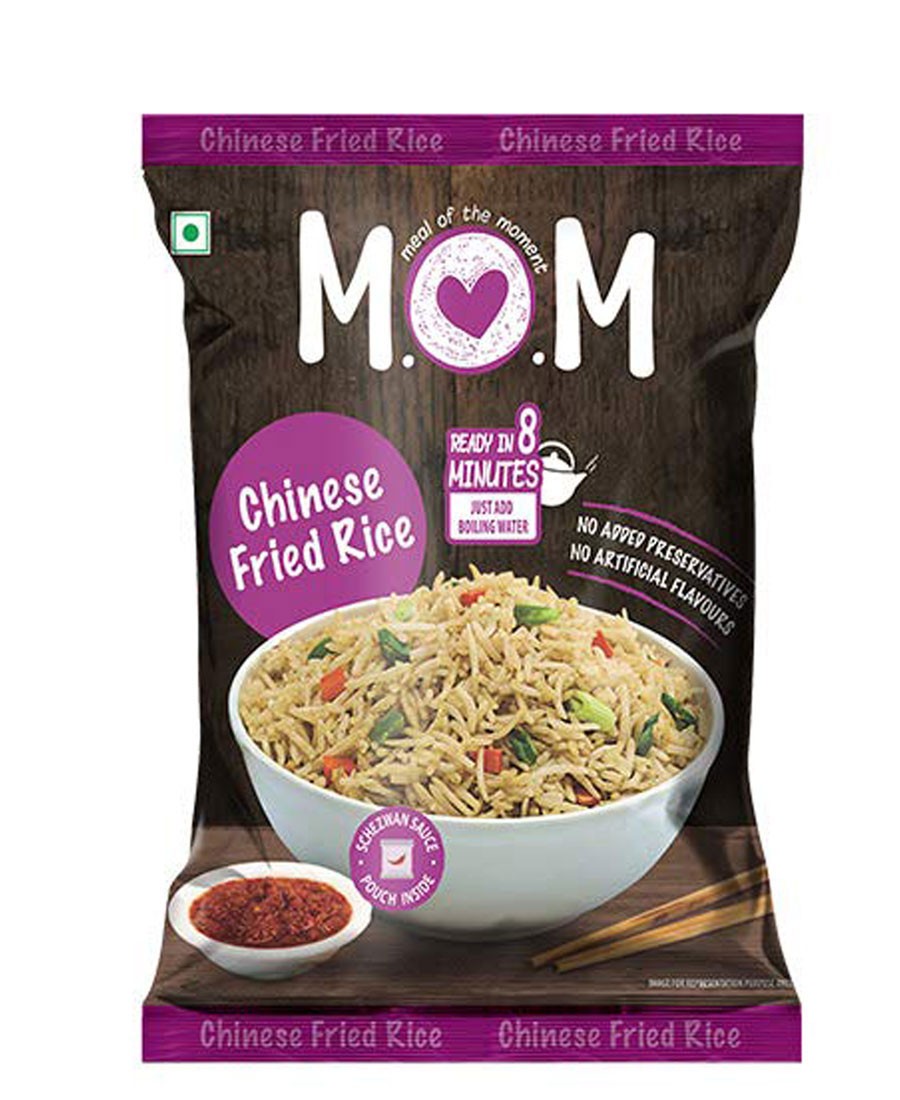 Moms Chinese Fried Rice Pouch 87gm