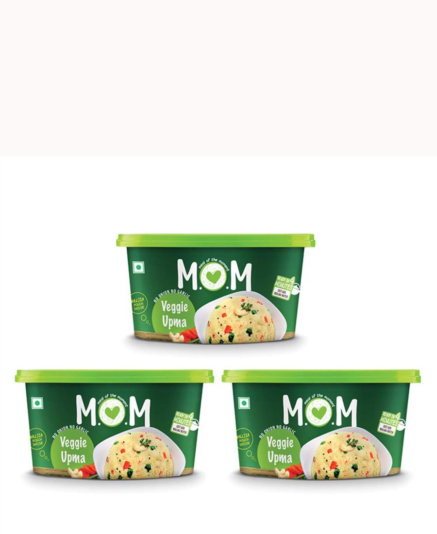Moms Veggie Upma Tube 70gm(pack of 3)