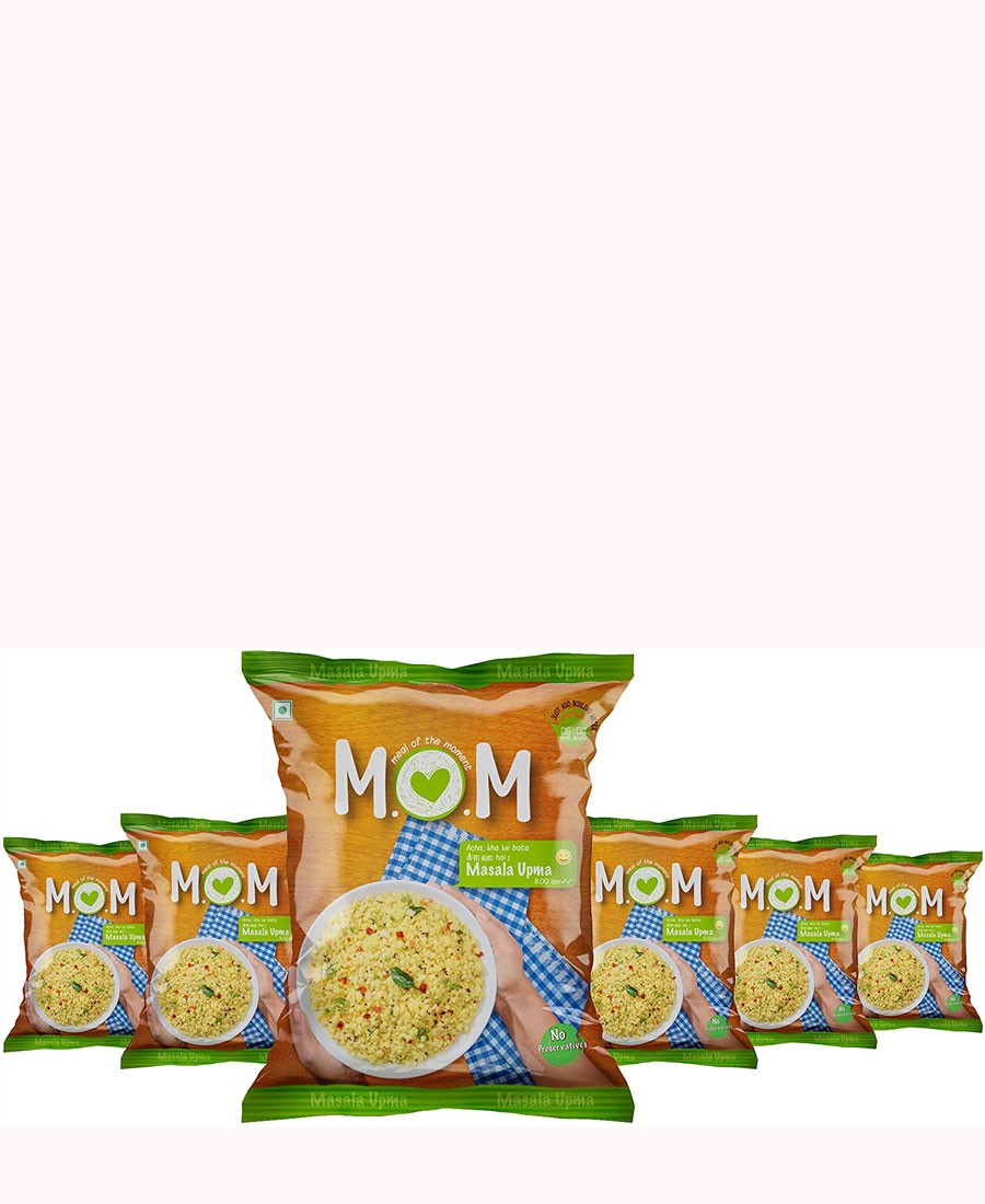 Moms Masala Upma Pouch 63gm(pack of 6)