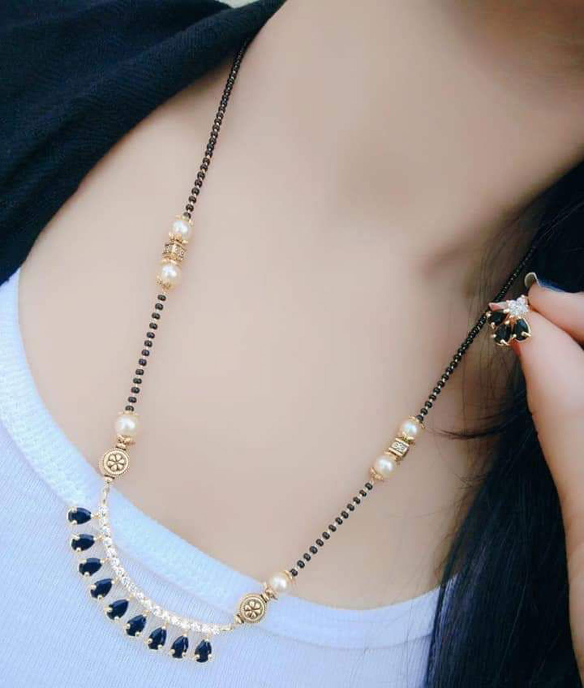 Trendy Designer Alloy Mangalsutra