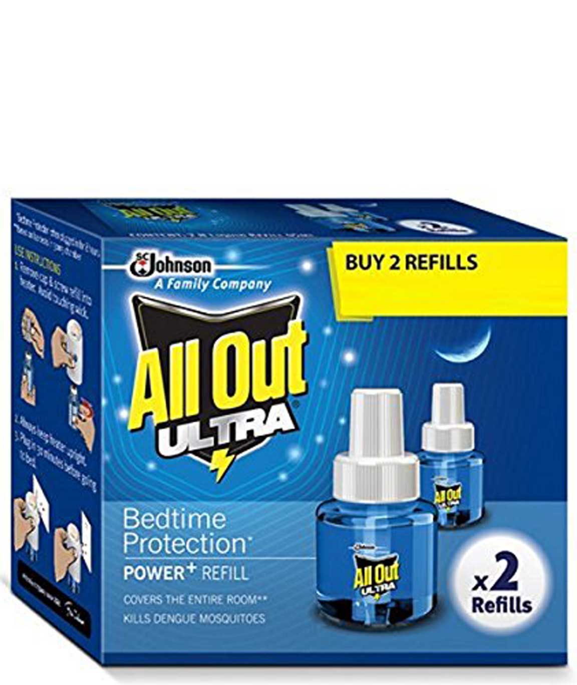 All Out Ultra Refill Twin Pack