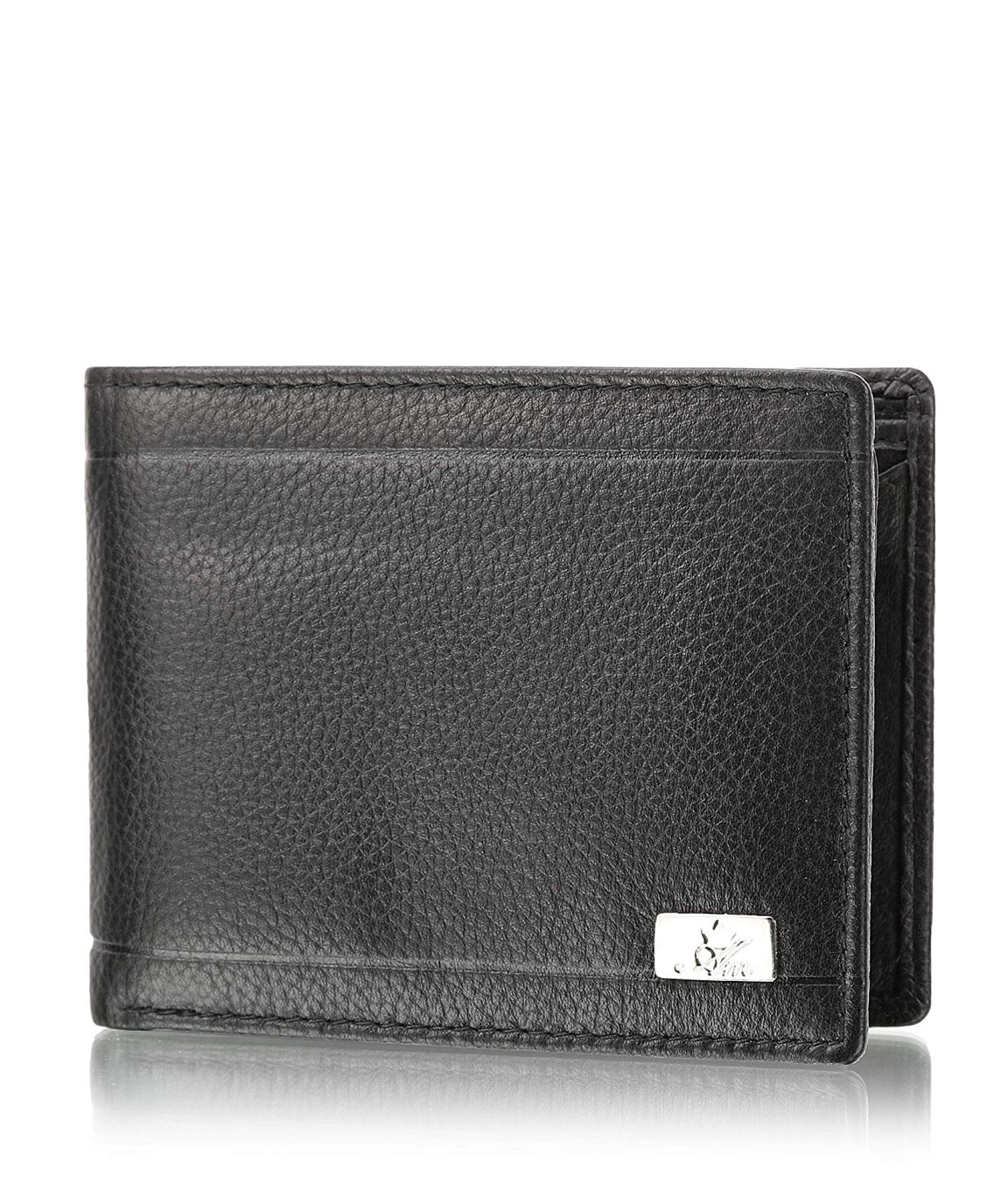 Am Leather Black Men`S Wallet