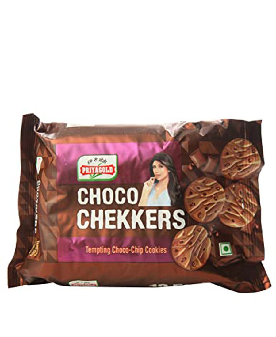 PRIYAGOLD CHOCO CHEKKERS 125GM