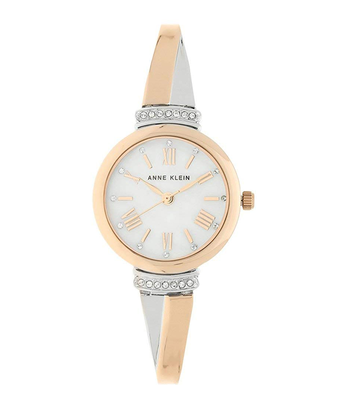 Anne Klein New York Analogue White Dial Multiple Chain Watch
