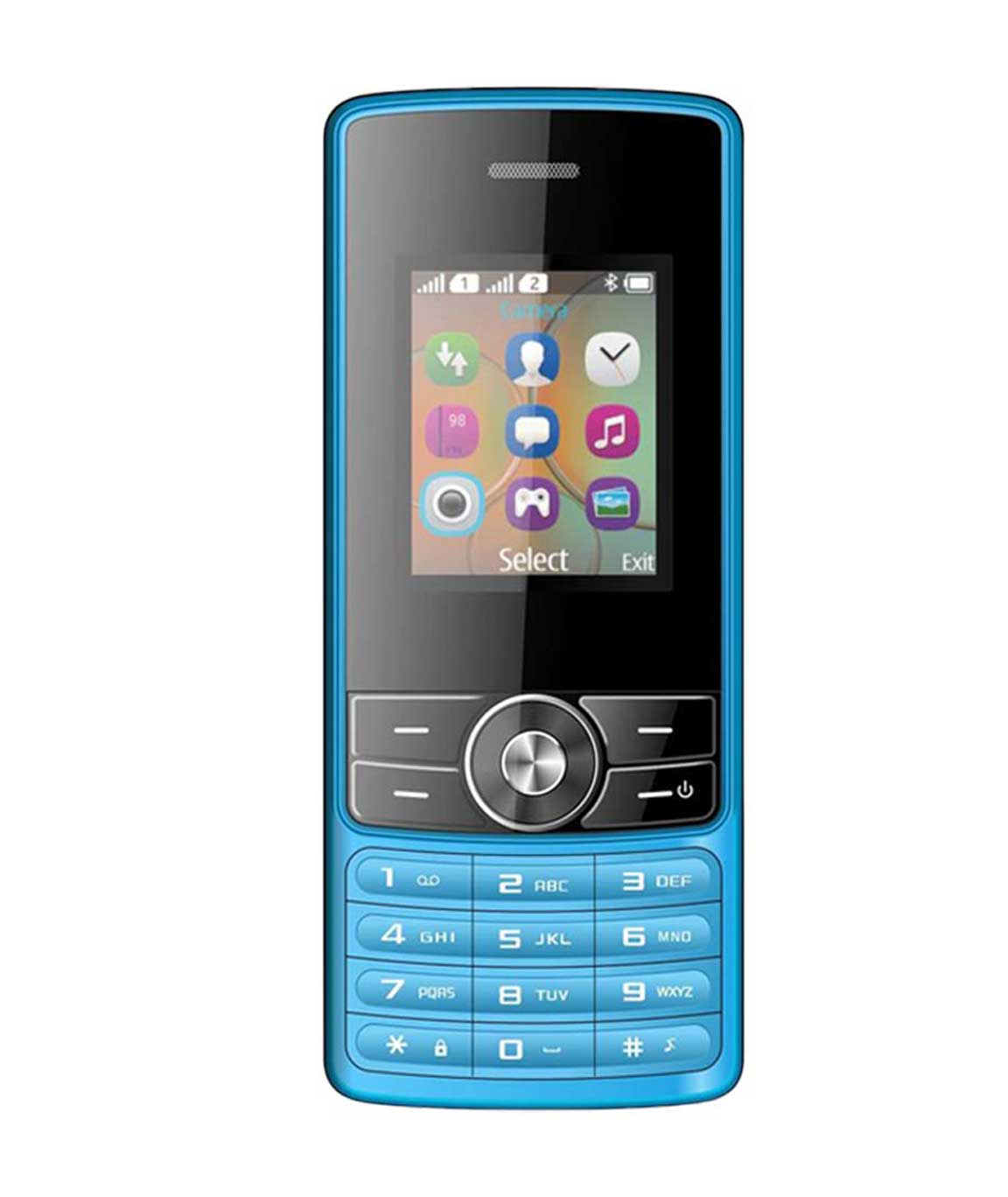Basic Phone - 1.8 Inch Display with 15 Months Manufacture Warranty by I Kall K24 (Blue)