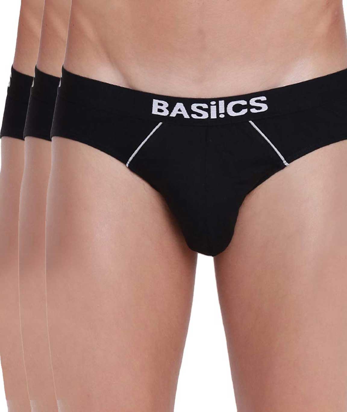 BASIICS Hot Shot Brief by La Intimo (Pack of 3)