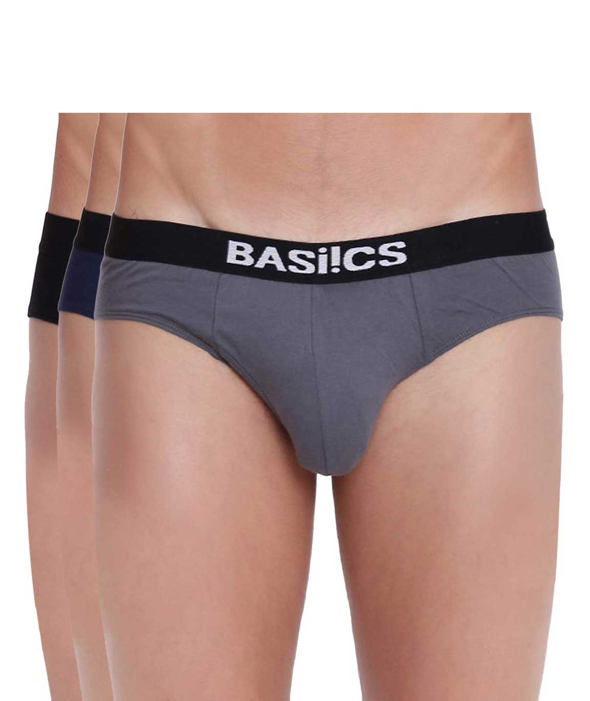 BASIICS Sauve Adonis Brief by La Intimo (Pack of 3)