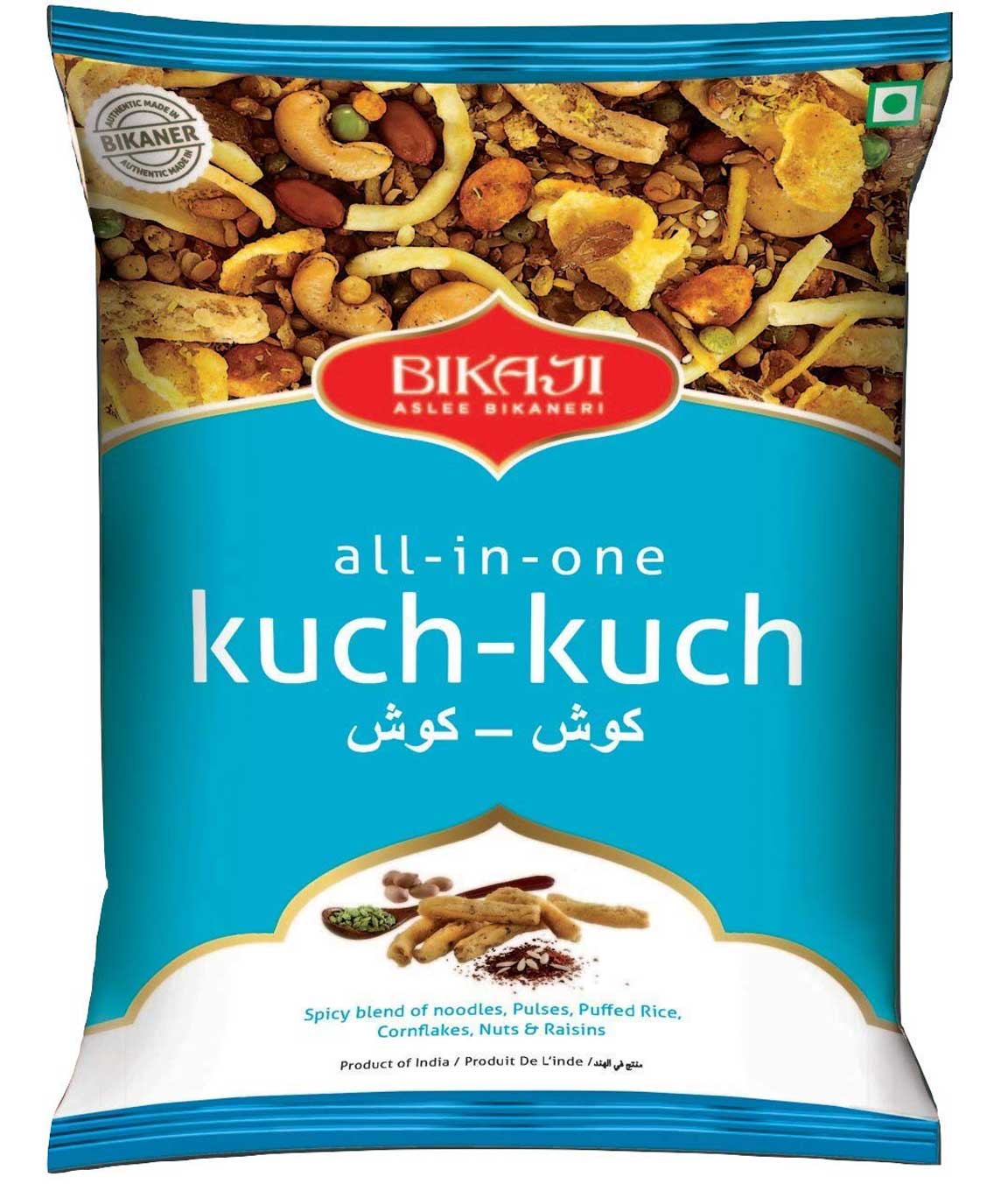 Bikaji Aslee Bikaneri All-in-one Kuch-Kuch Vegetarian Indian Snack (200 g)