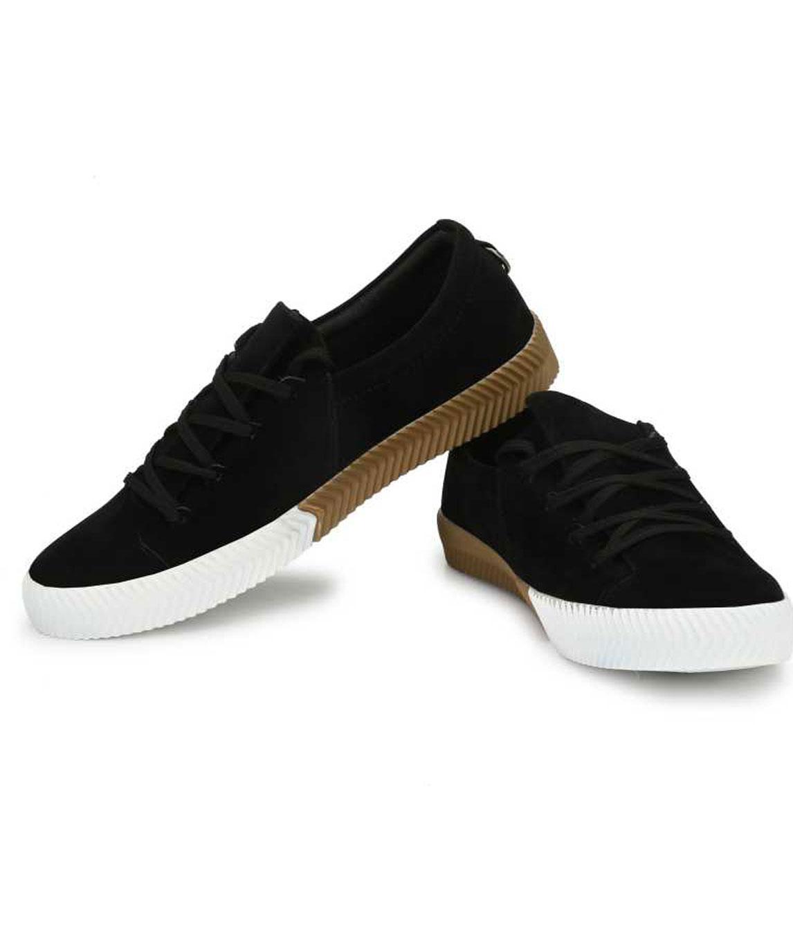 BLACK CASUAL SHOES
