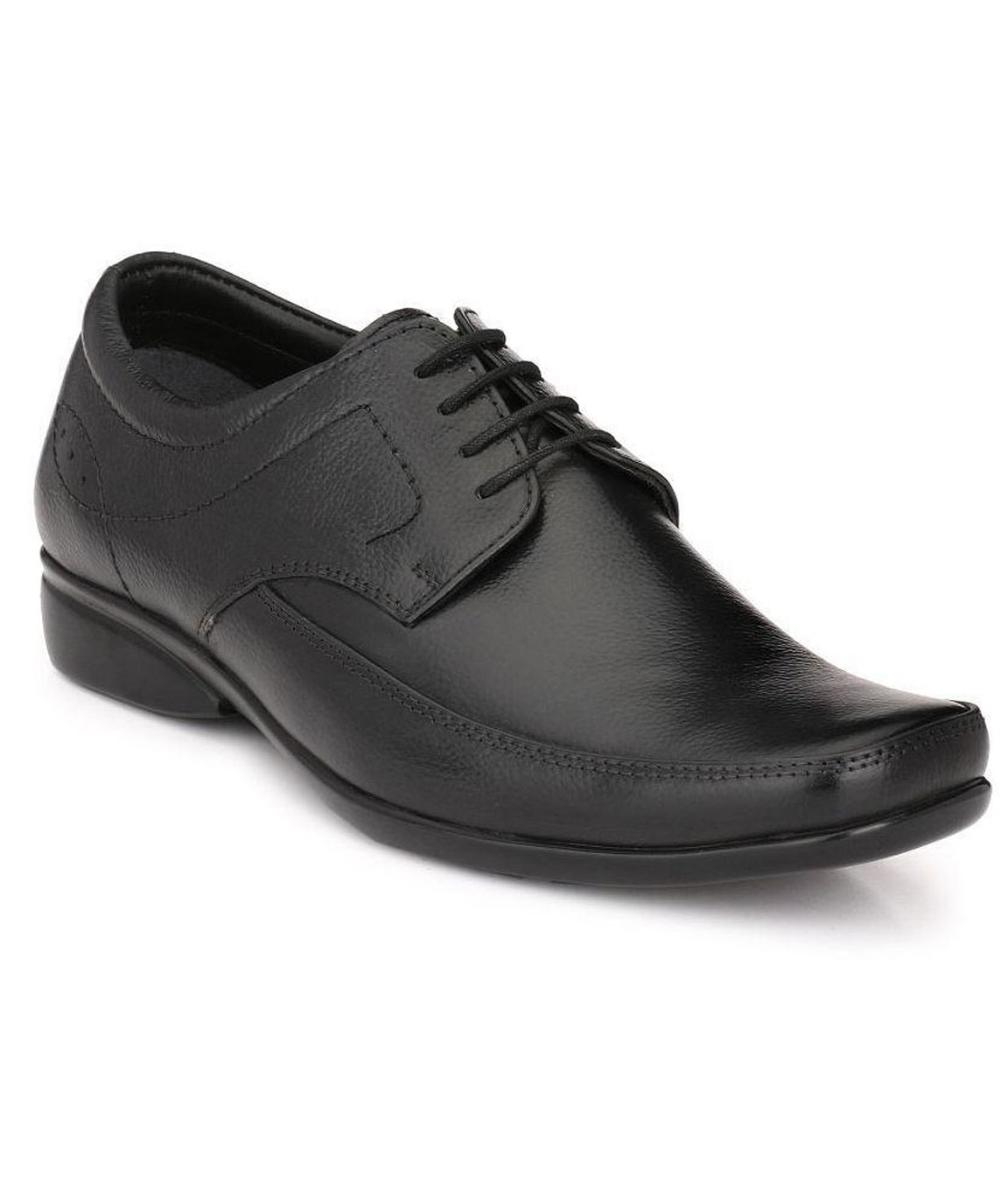 Boggy Confort Black Formal Shoes
