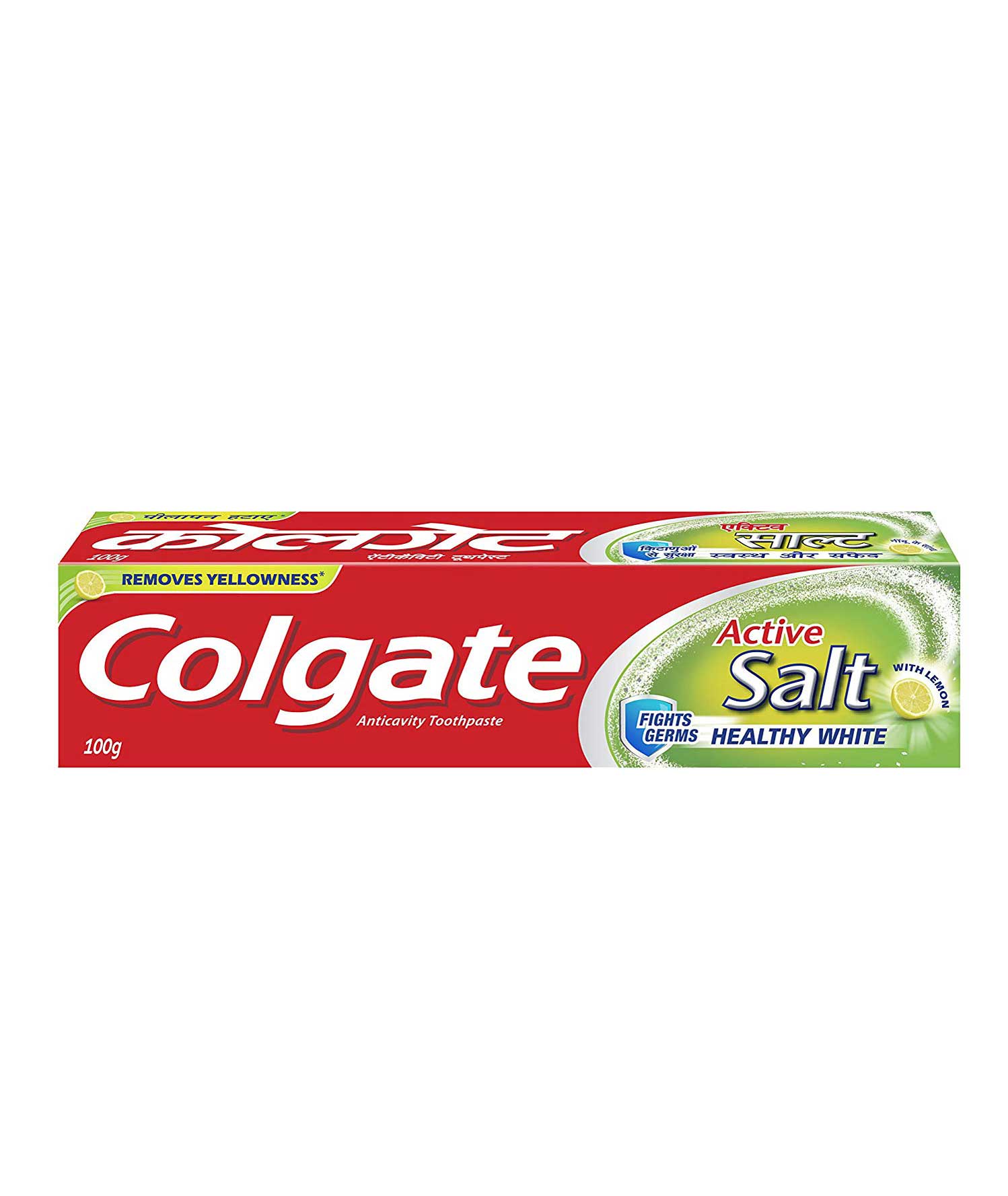 Colgate Toothpaste Active Salt - 100 gm (Salt and Lemon)