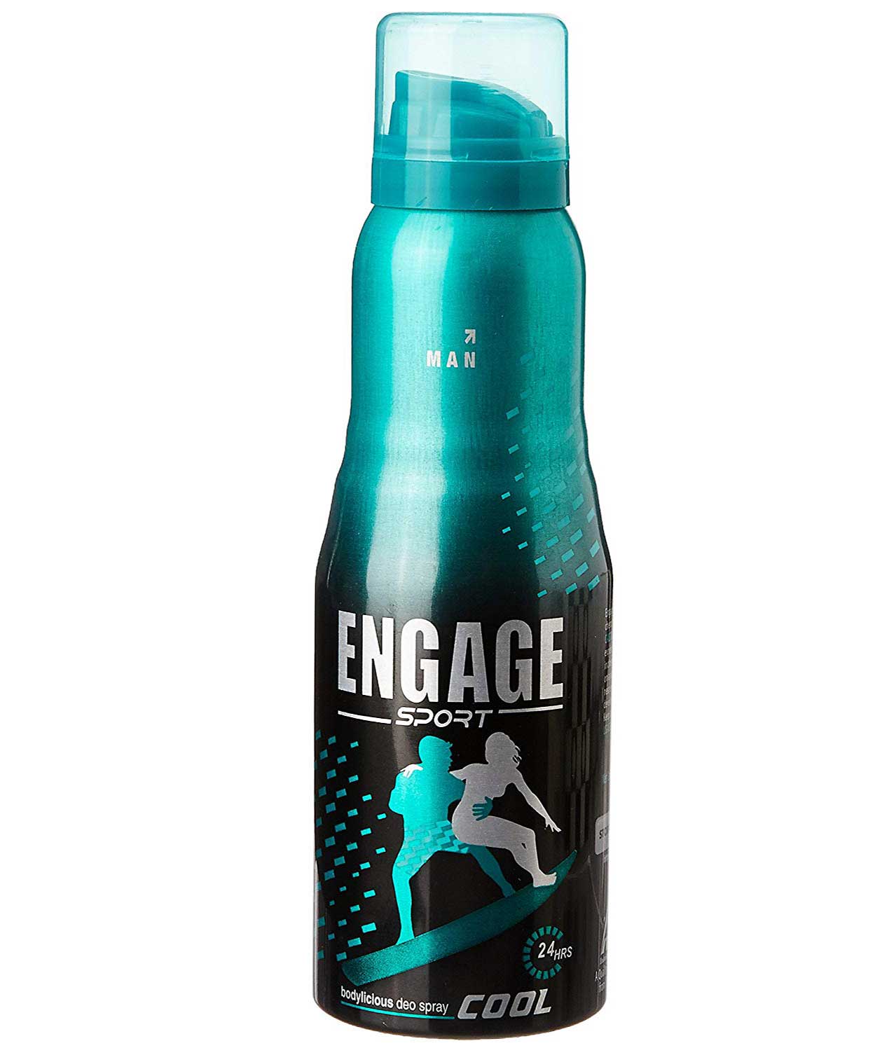 Engage Sport Cool Deodorant Spray For Men, 150ml / 165ml
