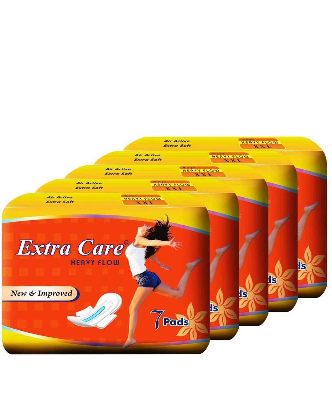 Extra Care Heavy Flow (XXL)-Pack of 5 Pieces