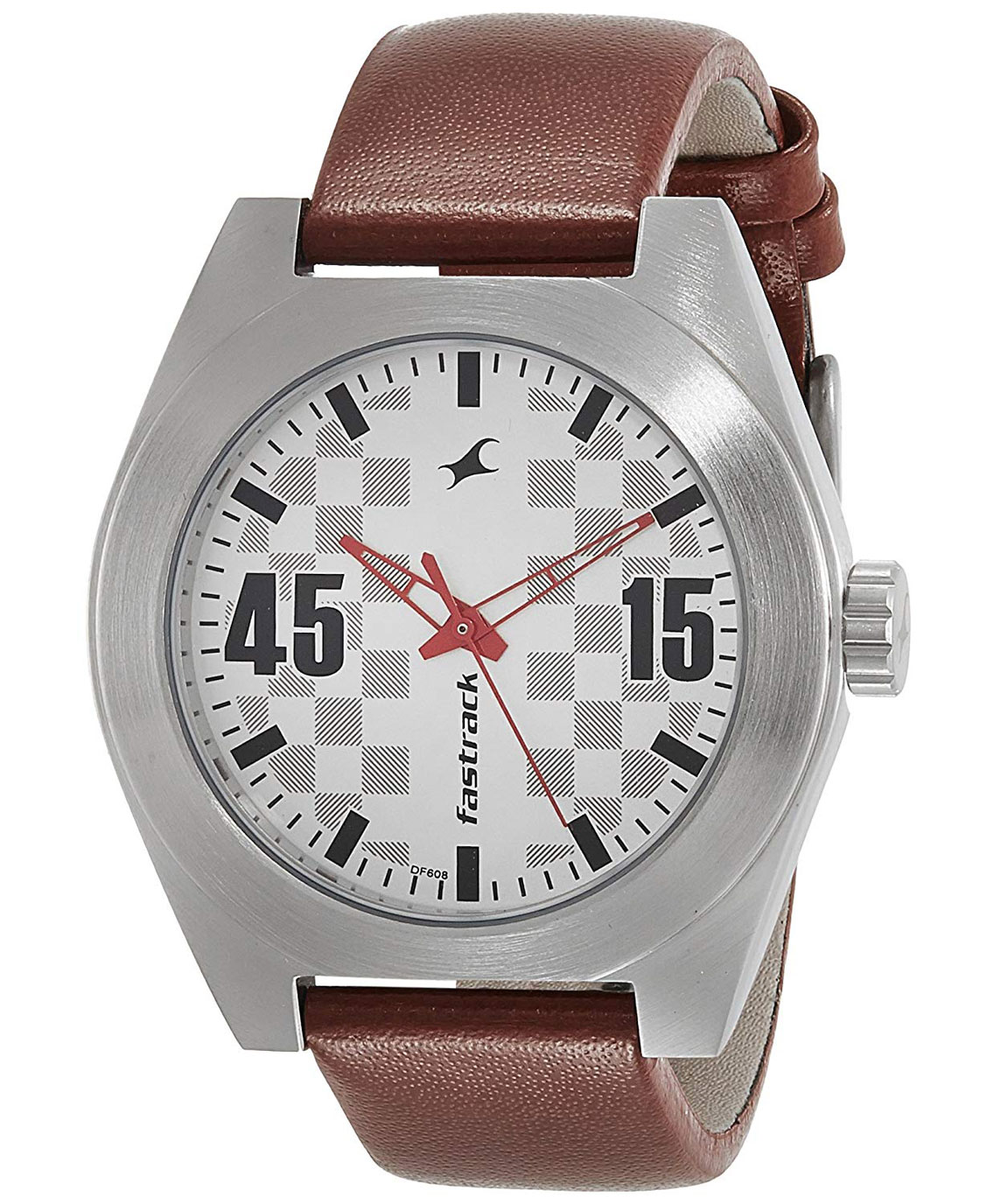 Fastrack Analog Silver Dial Men`s Watch