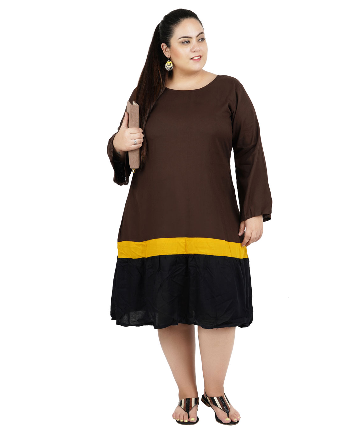 FAZZN Rayon Dresses For Women`s(Multi Color)