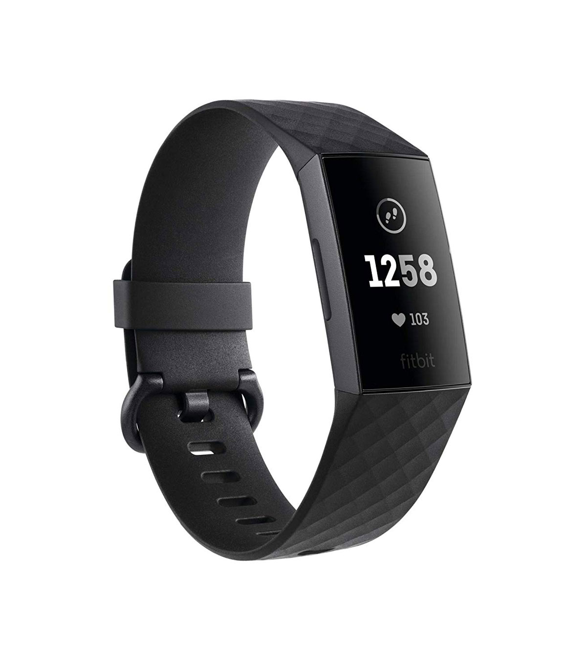 Fitbit Charge 3 Fitness Activity Tracker (Graphite and Black)
