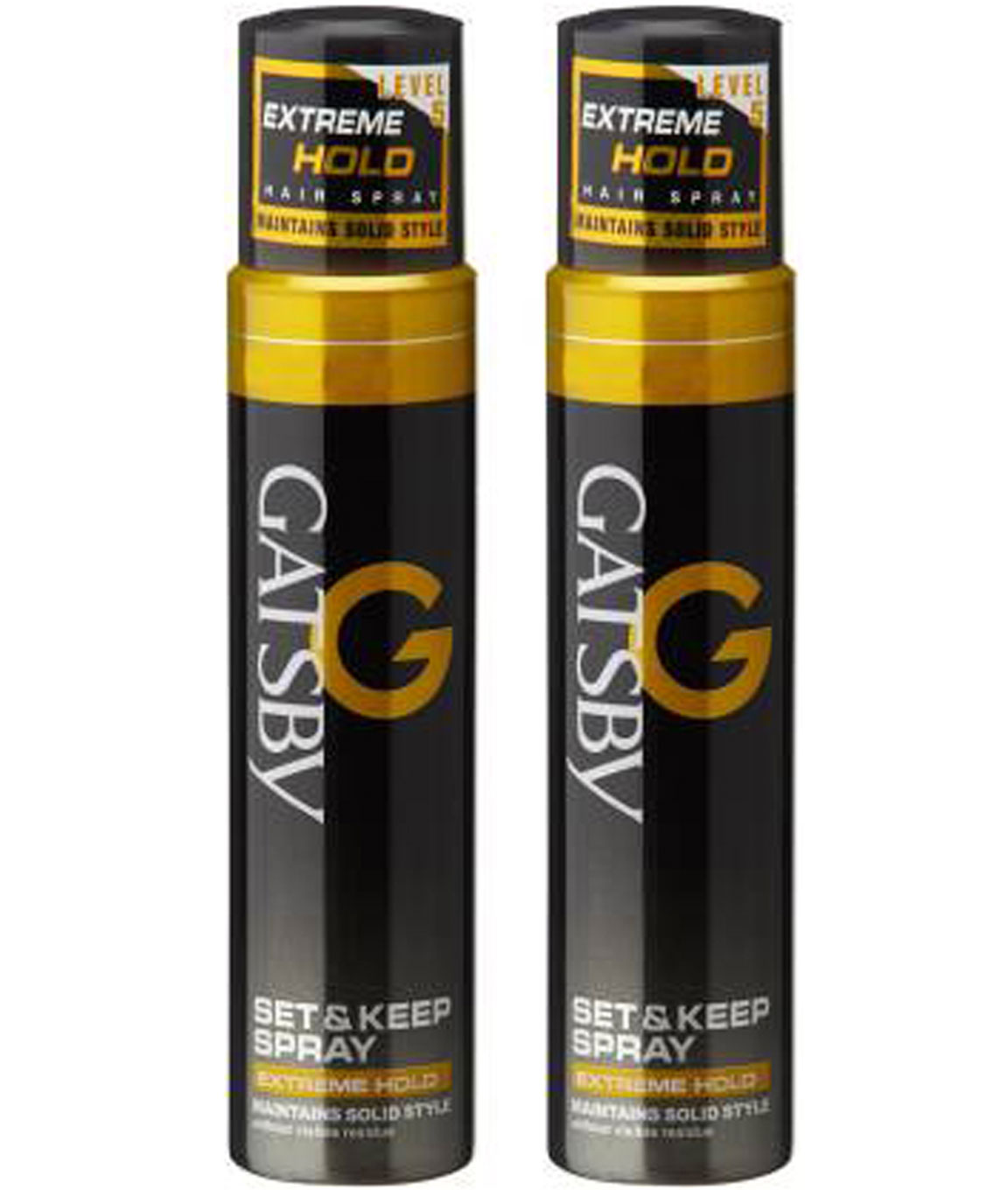 GATSBY SET & KEEP HAIR SPRAY EXTREME HOLD (PACK OF 2) SPRAY (250 ML)